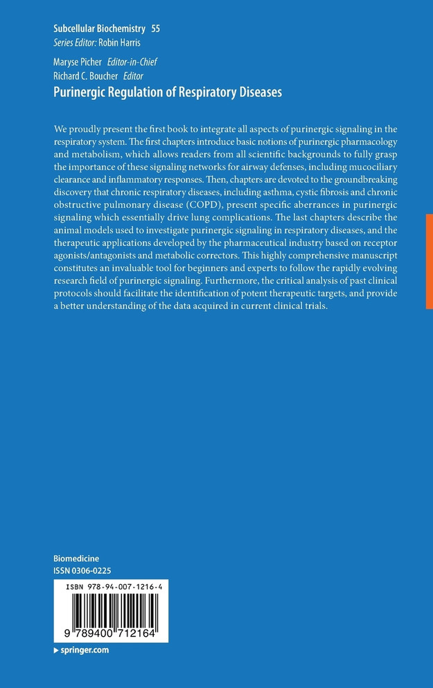 Purinergic Regulation of Respiratory Diseases