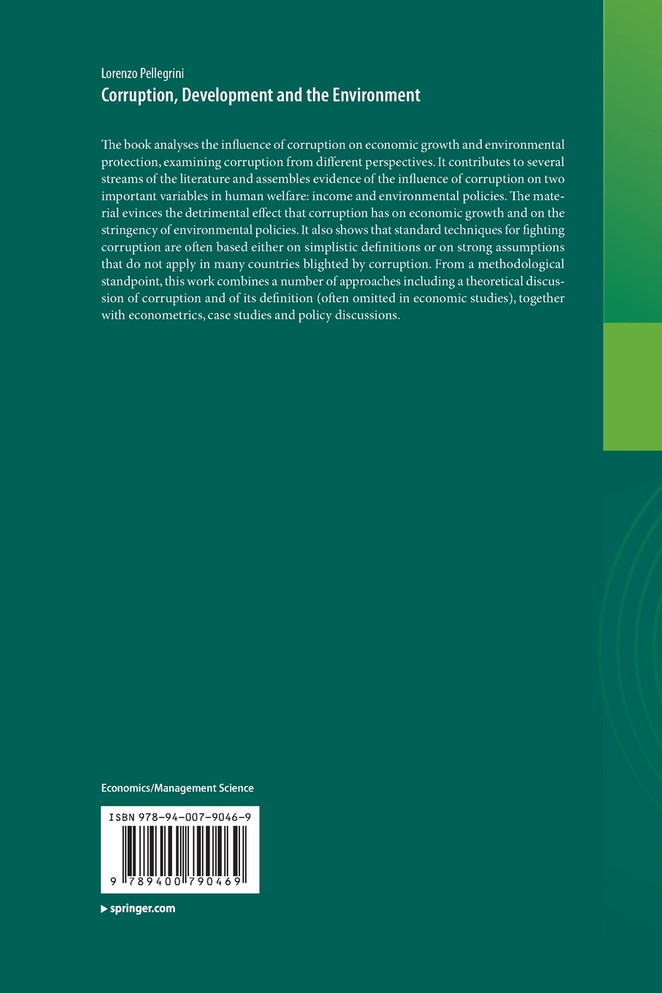 Corruption, Development and the Environment