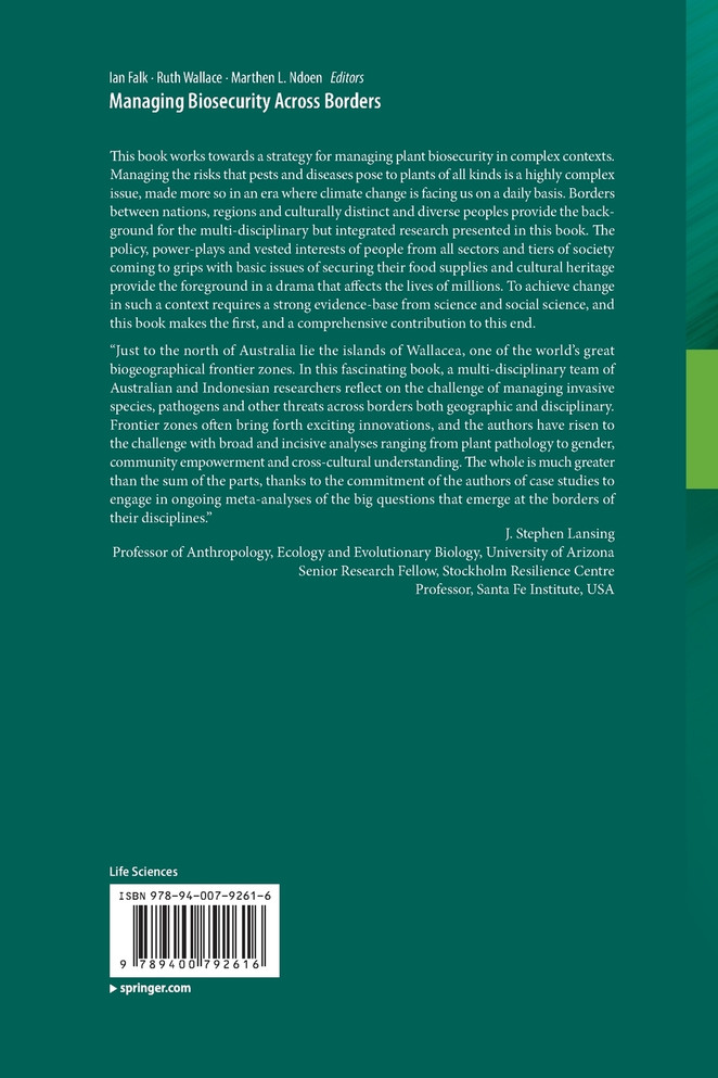 Managing Biosecurity Across Borders