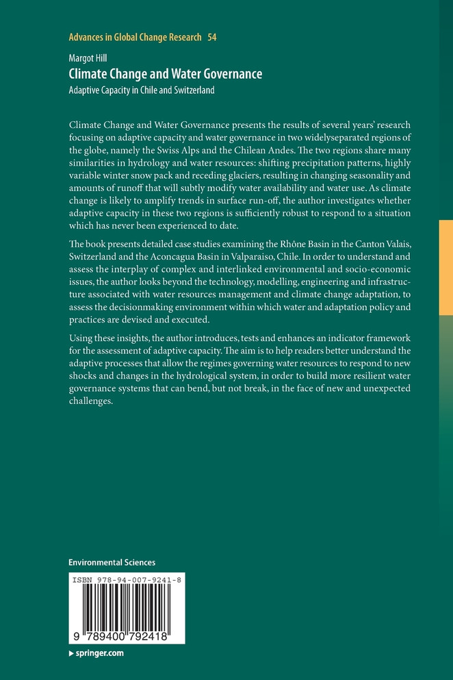 Climate Change and Water Governance