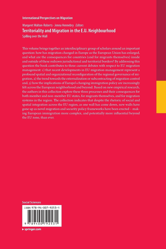 Territoriality and Migration in the E.U. Neighbourhood