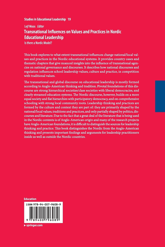 Transnational Influences on Values and Practices in Nordic Educational Leadership