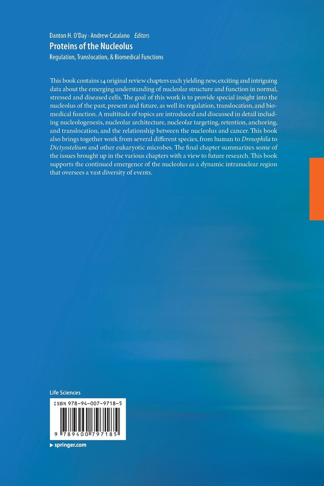 Proteins of the Nucleolus