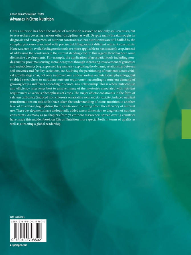 Advances in Citrus Nutrition