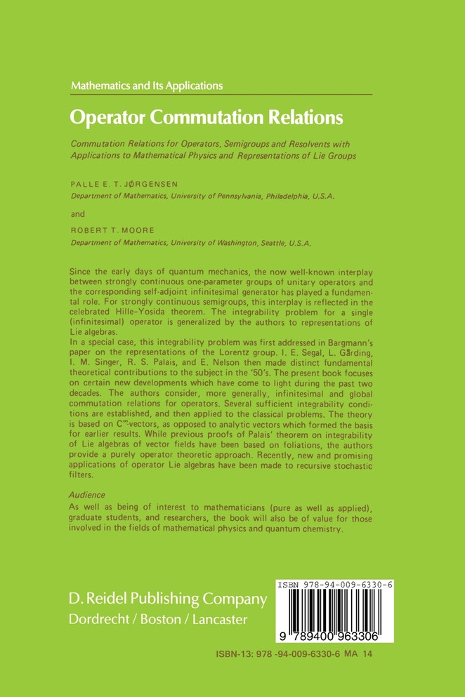 Operator Commutation Relations