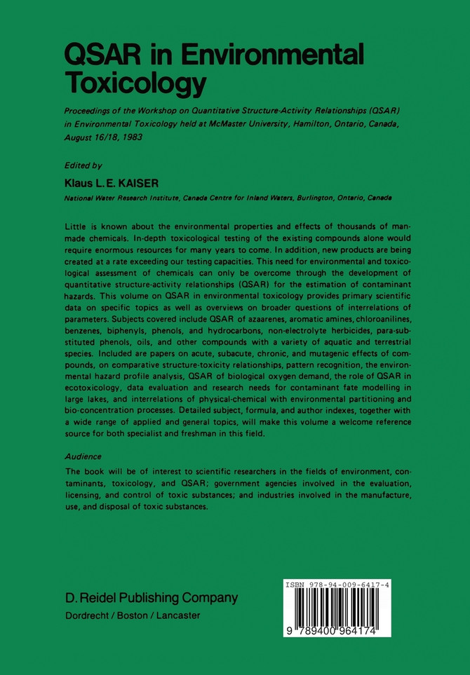 Qsar in Environmental Toxicology