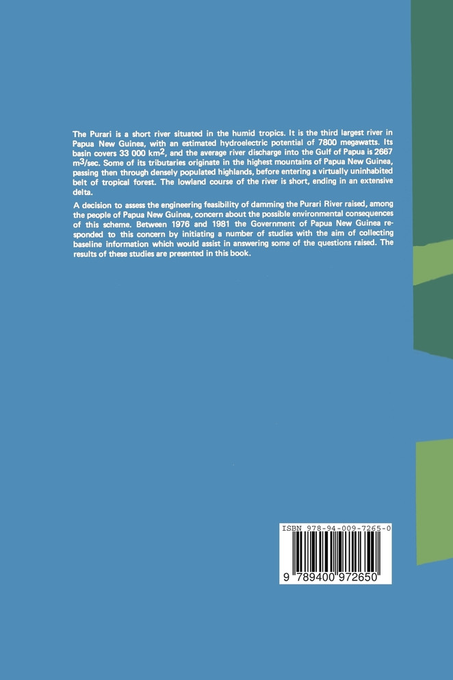 The Purari - tropical environment of a high rainfall river basin