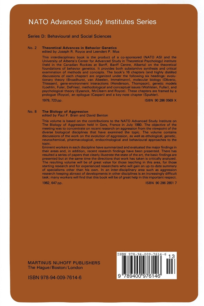 Cognitive Analysis of Social Behavior
