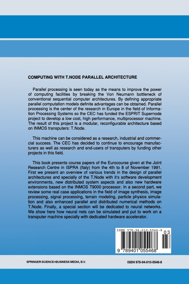 Computing with T.Node Parallel Architecture