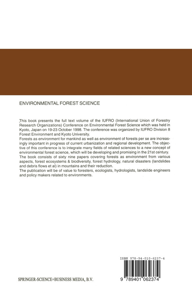 Environmental Forest Science