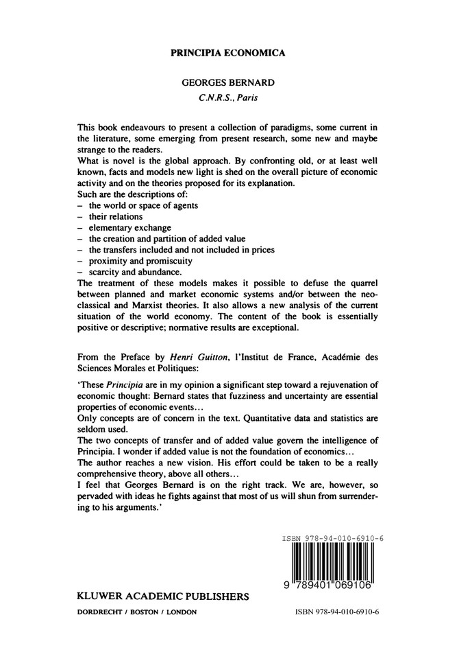 Principia Economica
