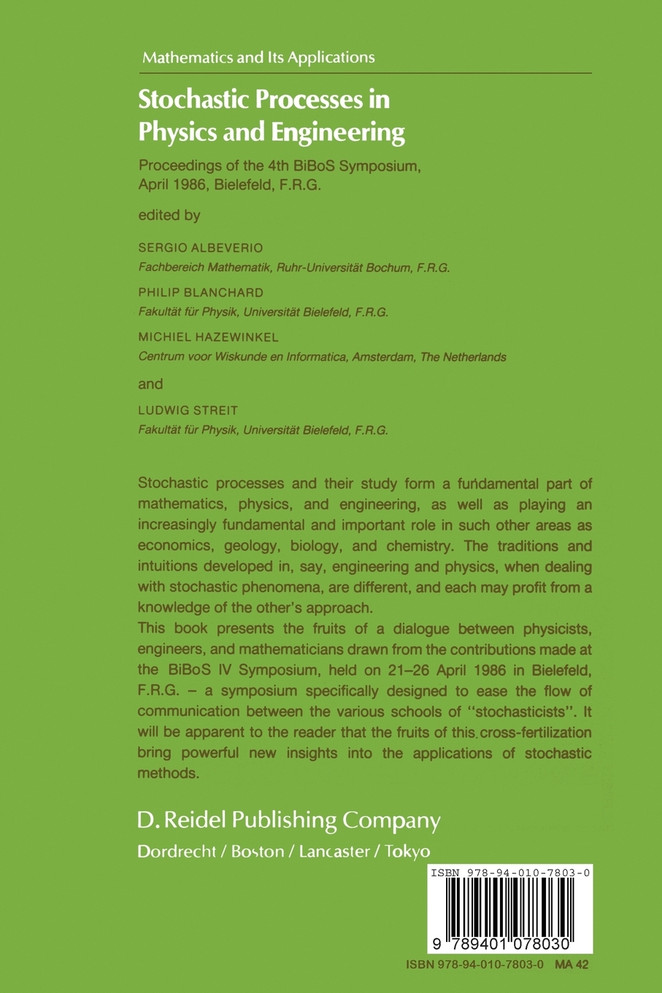 Stochastic Processes in Physics and Engineering