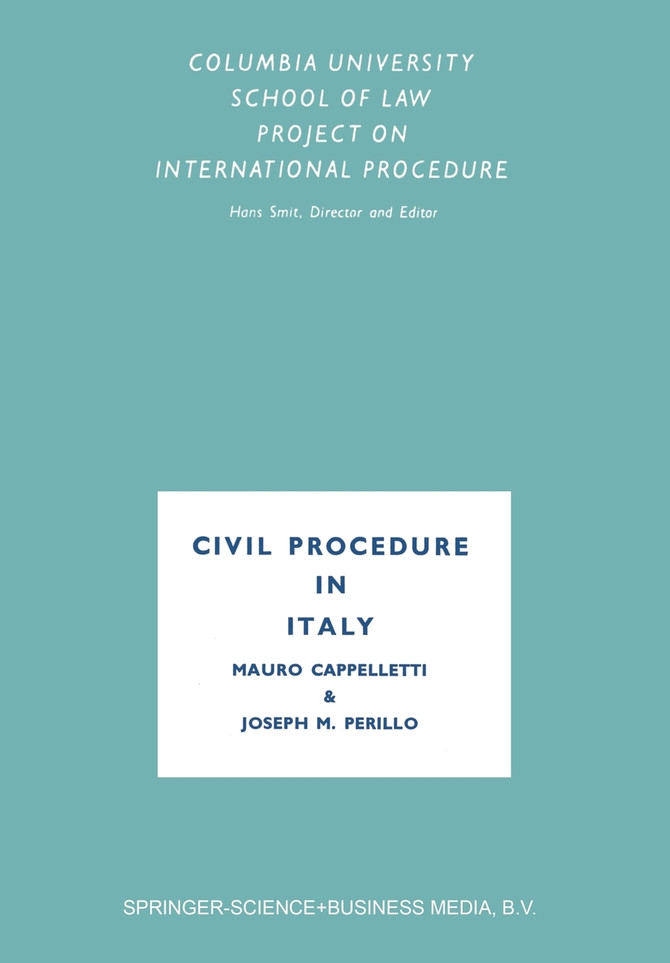 Civil Procedure in Italy