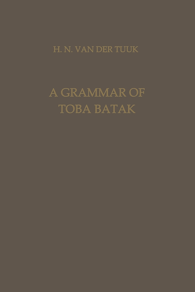 A Grammar of Toba Batak