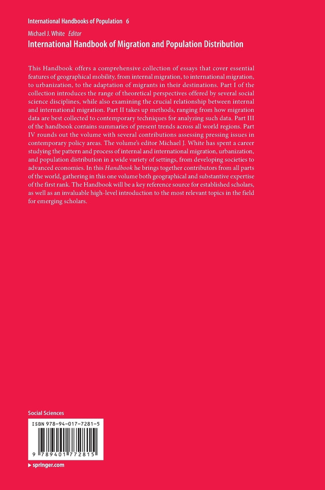 International Handbook of Migration and Population Distribution