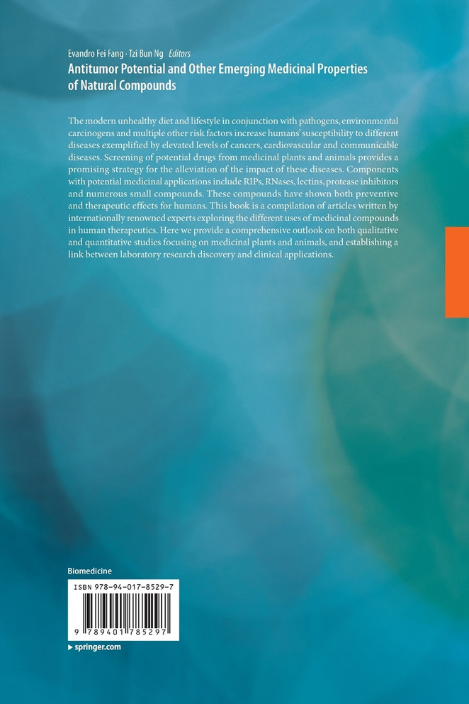 Antitumor Potential and other Emerging Medicinal Properties of Natural Compounds