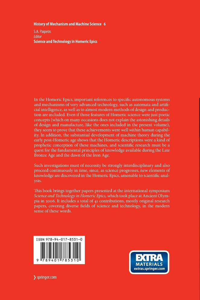 Science and Technology in Homeric Epics