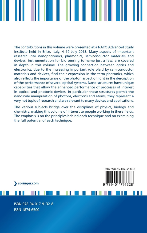 Nano-Structures for Optics and Photonics