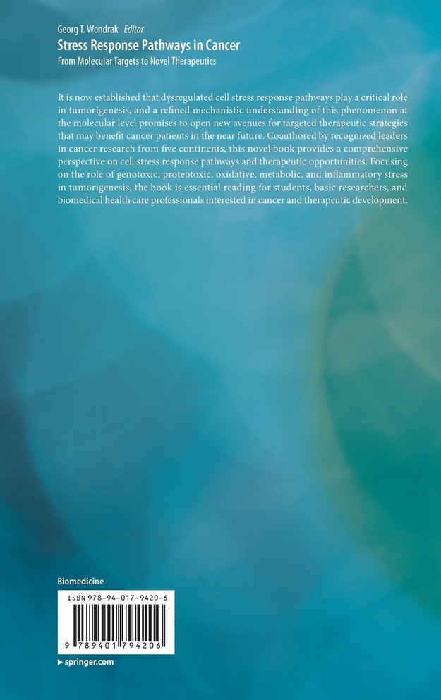Stress Response Pathways in Cancer