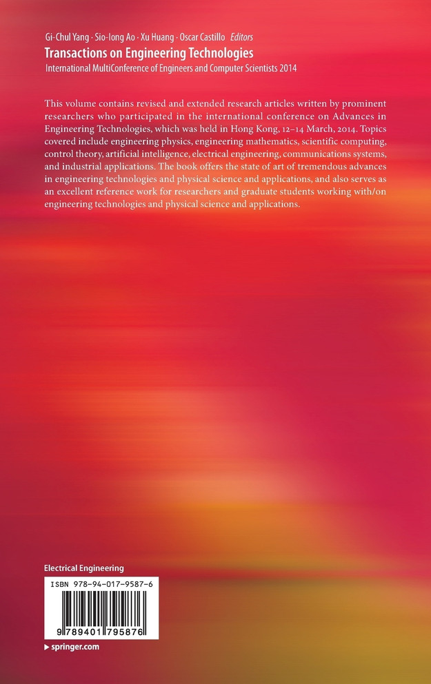 Transactions on Engineering Technologies