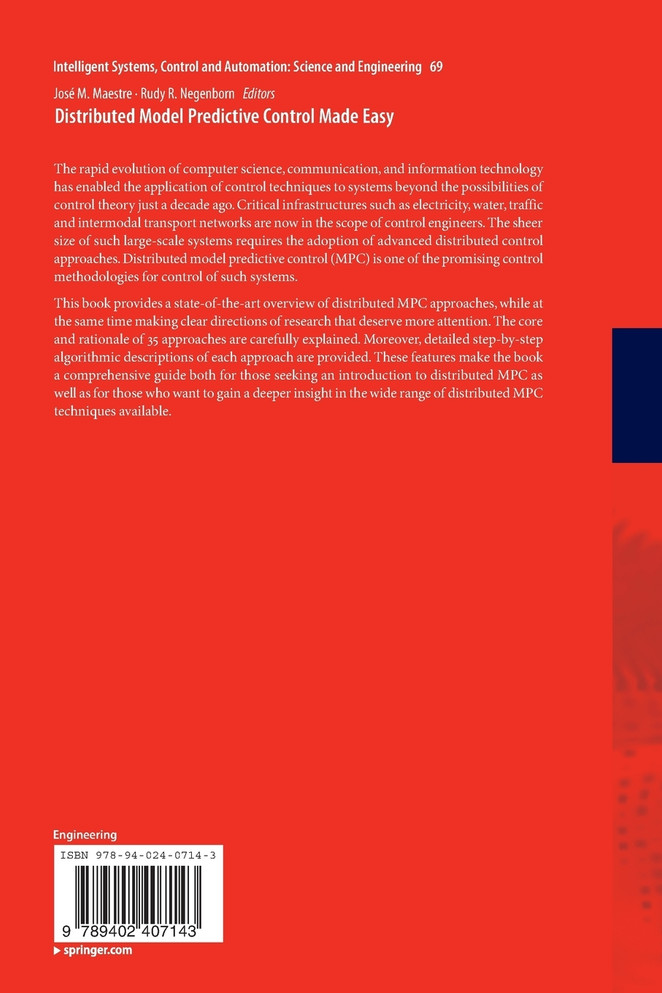 Distributed Model Predictive Control Made Easy