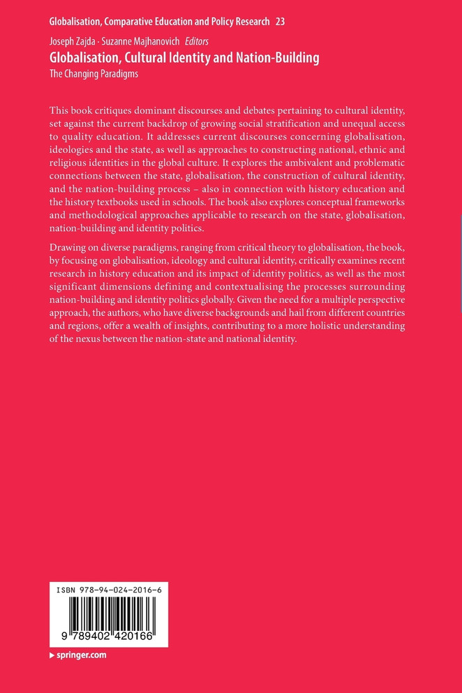 Globalisation, Cultural Identity and Nation-Building