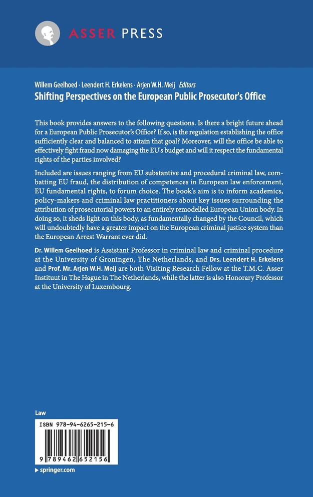 Shifting Perspectives on the European Public Prosecutor's Office