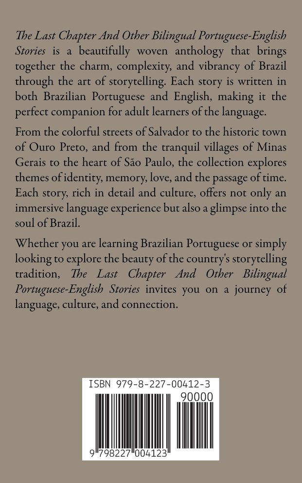 The Last Chapter And Other Bilingual Portuguese-English Stories