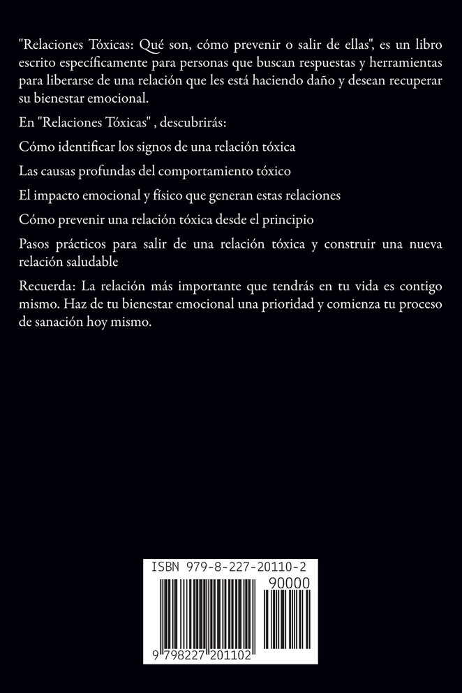 Relaciones Tóxicas