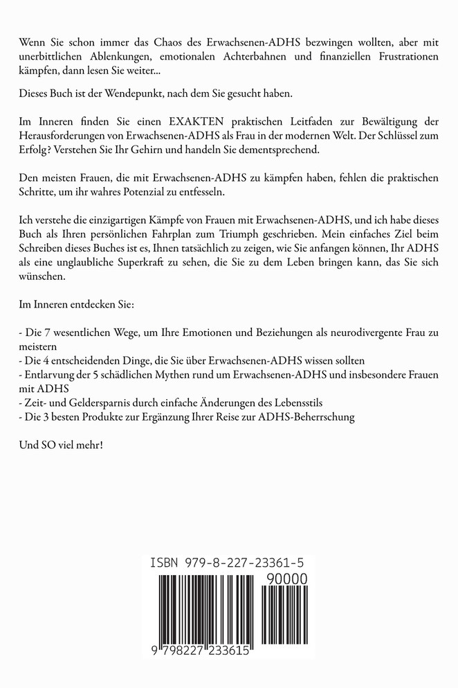 Das einzige Buch, das Frauen mit ADHS brauchen