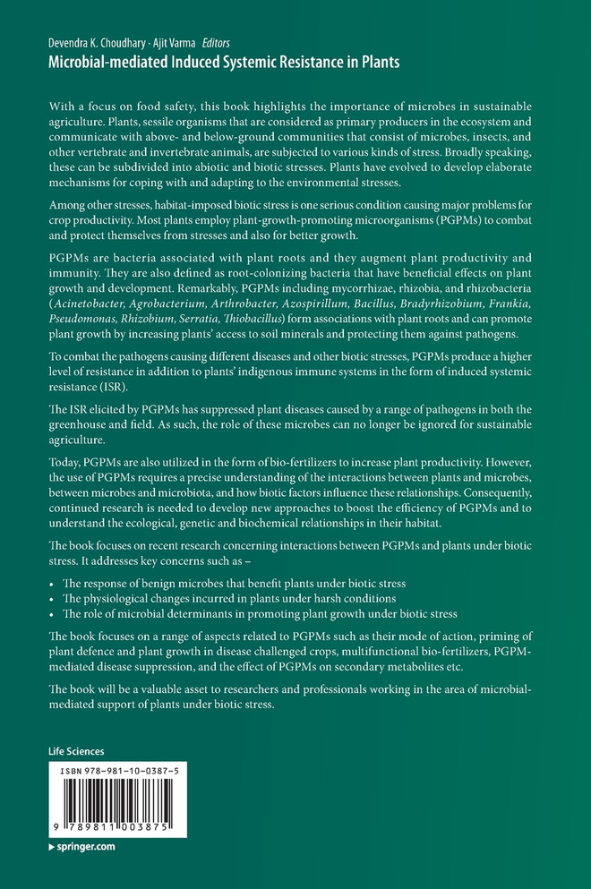 Microbial-mediated Induced Systemic Resistance in Plants