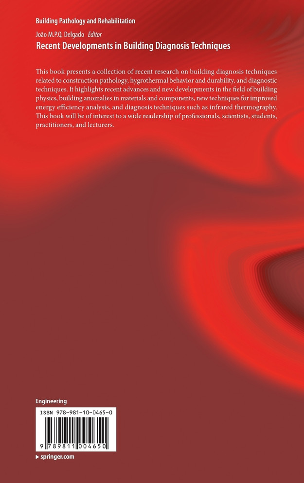 Recent Developments in Building Diagnosis Techniques