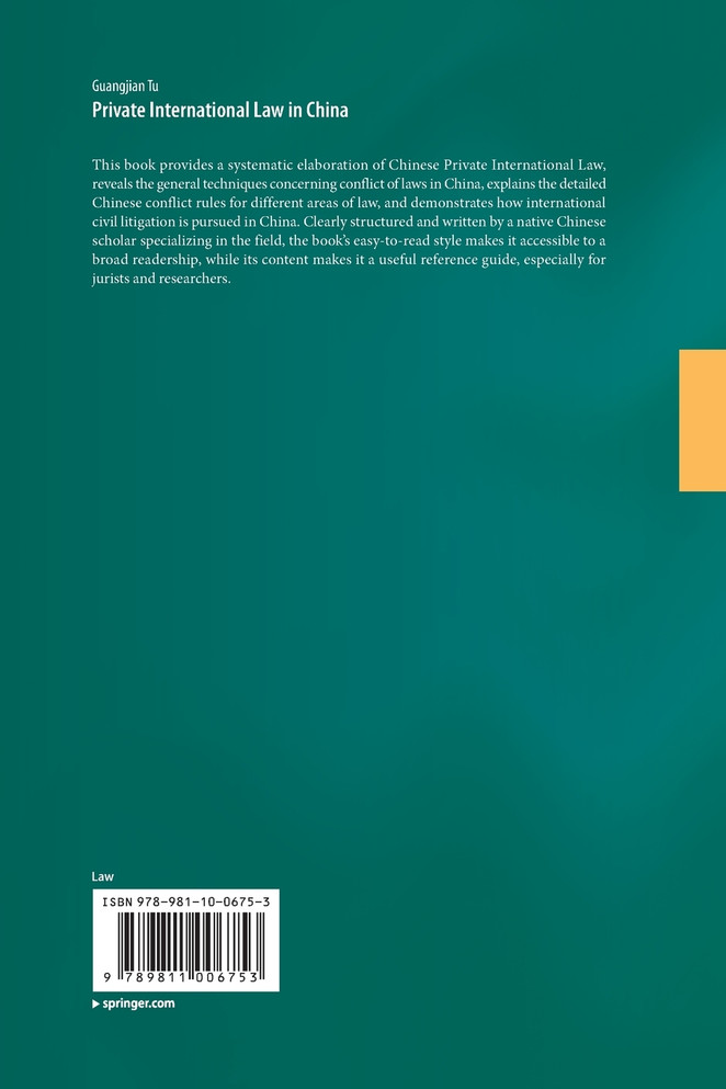 Private International Law in China