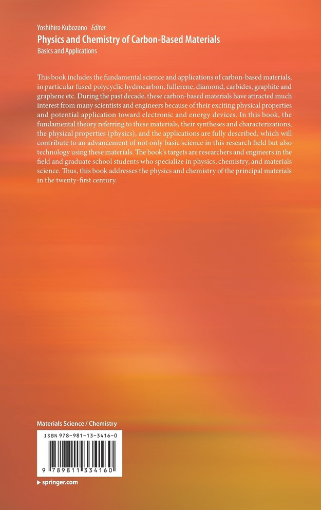 Physics and Chemistry of Carbon-Based Materials
