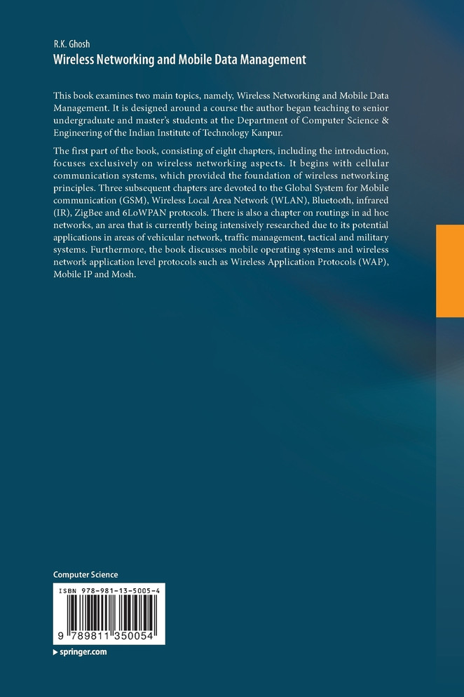 Wireless Networking and Mobile Data Management