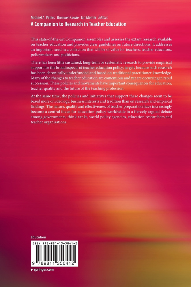 A Companion to Research in Teacher Education