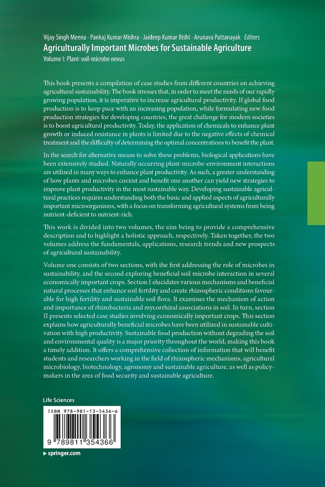 Agriculturally Important Microbes for Sustainable Agriculture