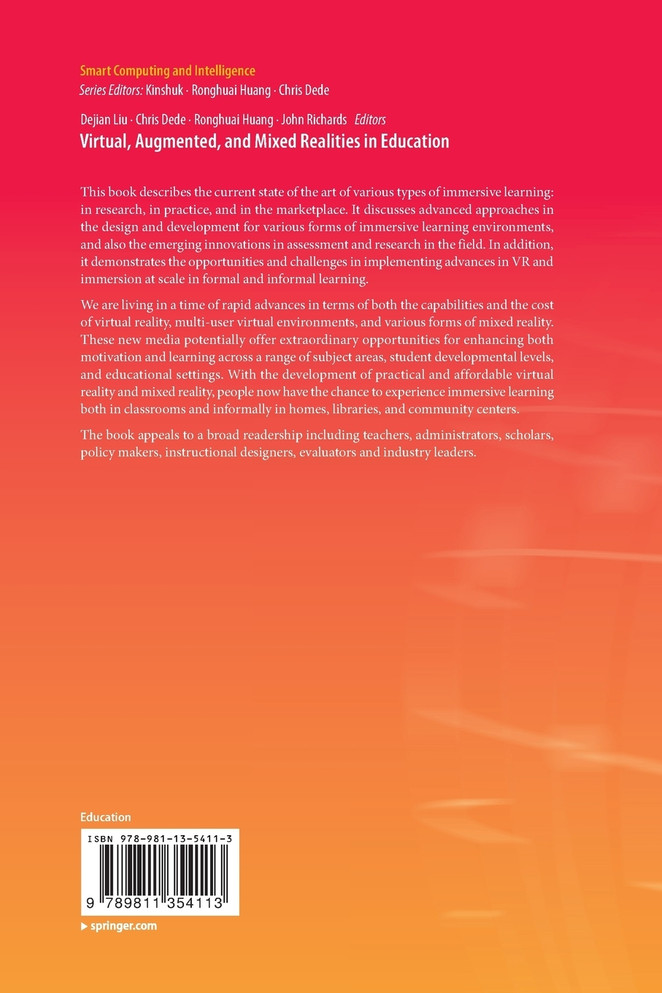 Virtual, Augmented, and Mixed Realities in Education