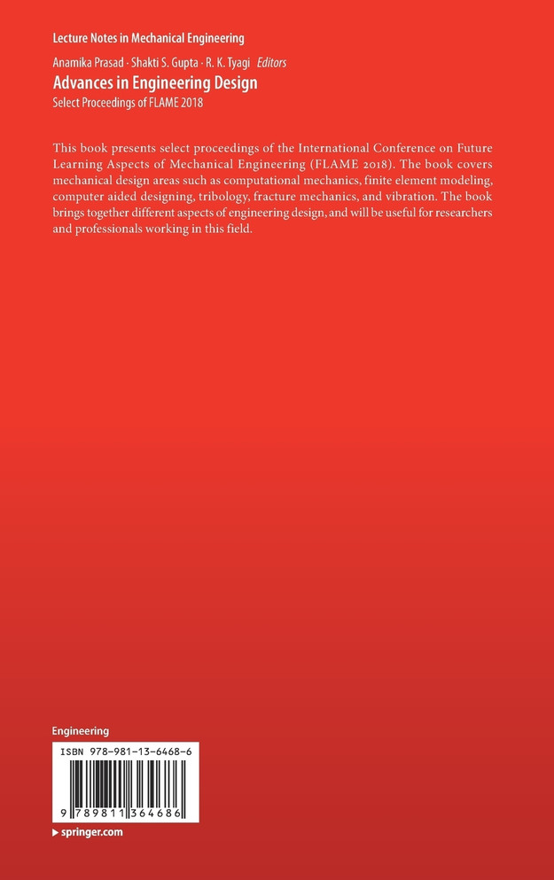 Advances in Engineering Design