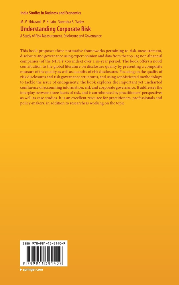 Understanding Corporate Risk