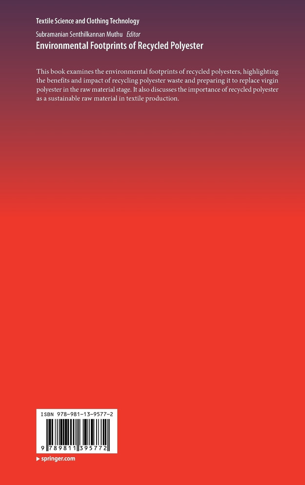 Environmental Footprints of Recycled Polyester