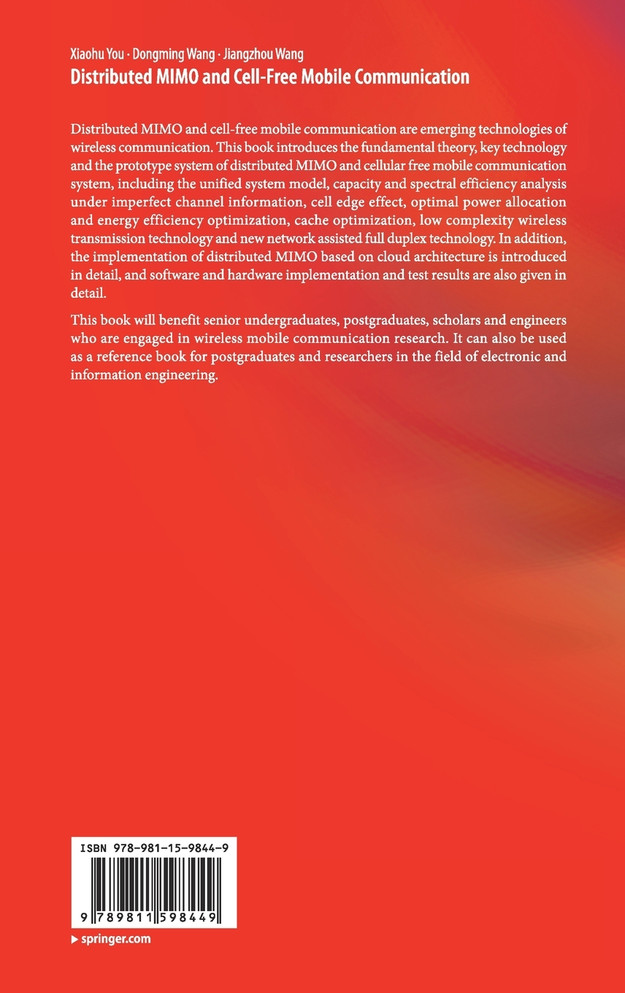 Distributed MIMO and Cell-Free Mobile Communication