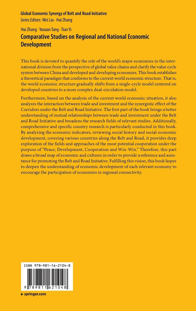 Comparative Studies on Regional and National Economic Development
