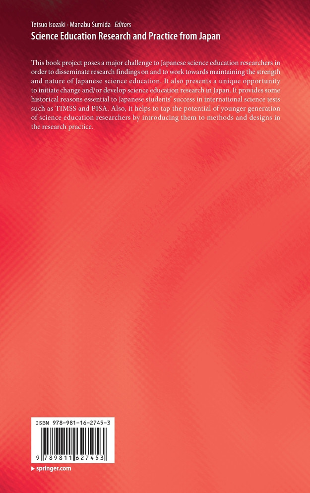Science Education Research and Practice from Japan