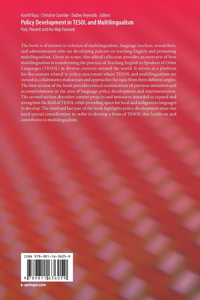 Policy Development in TESOL and Multilingualism