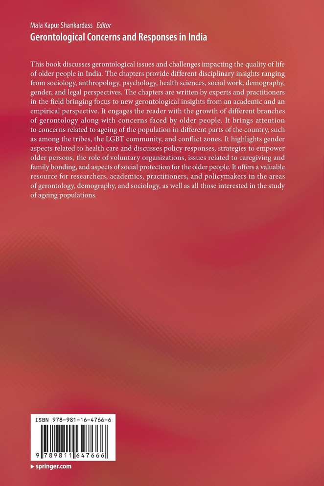 Gerontological Concerns and Responses in India