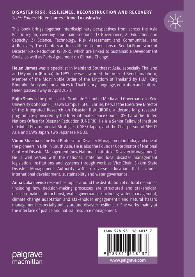 Disaster Risk Reduction in Asia Pacific