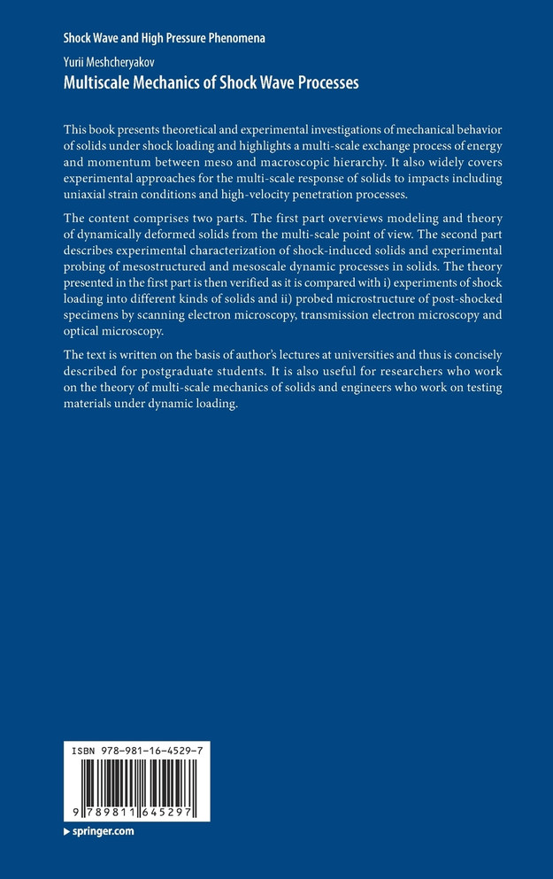 Multiscale Mechanics of Shock Wave Processes
