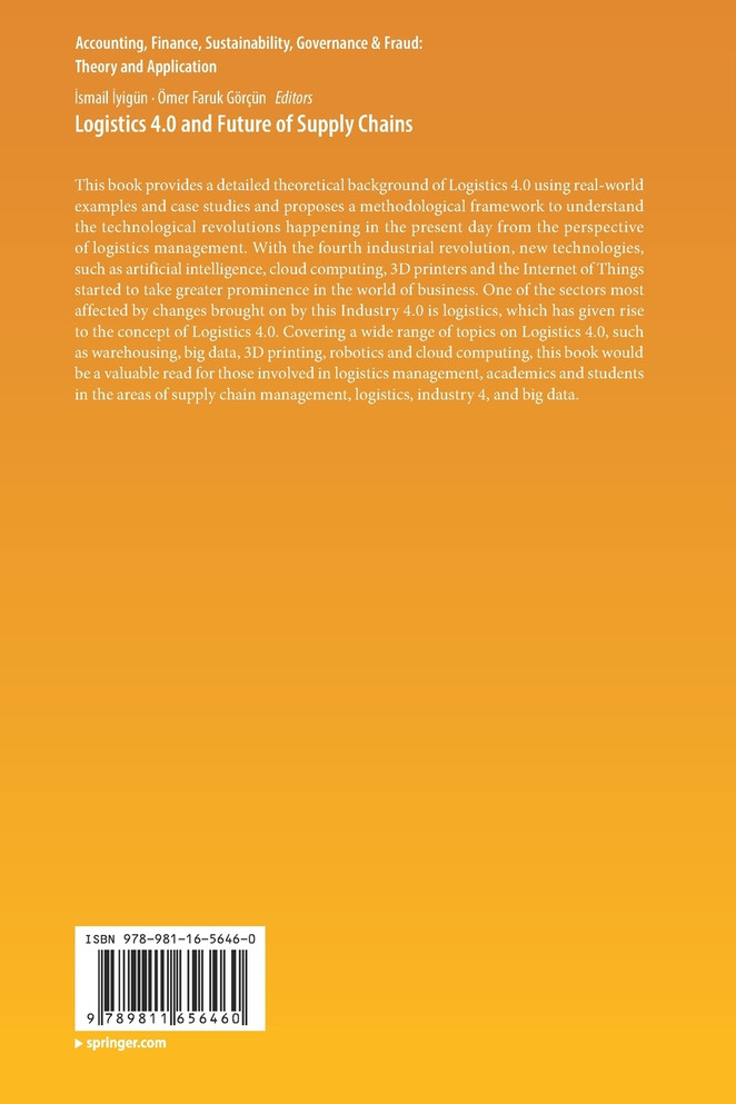 Logistics 4.0 and Future of Supply Chains