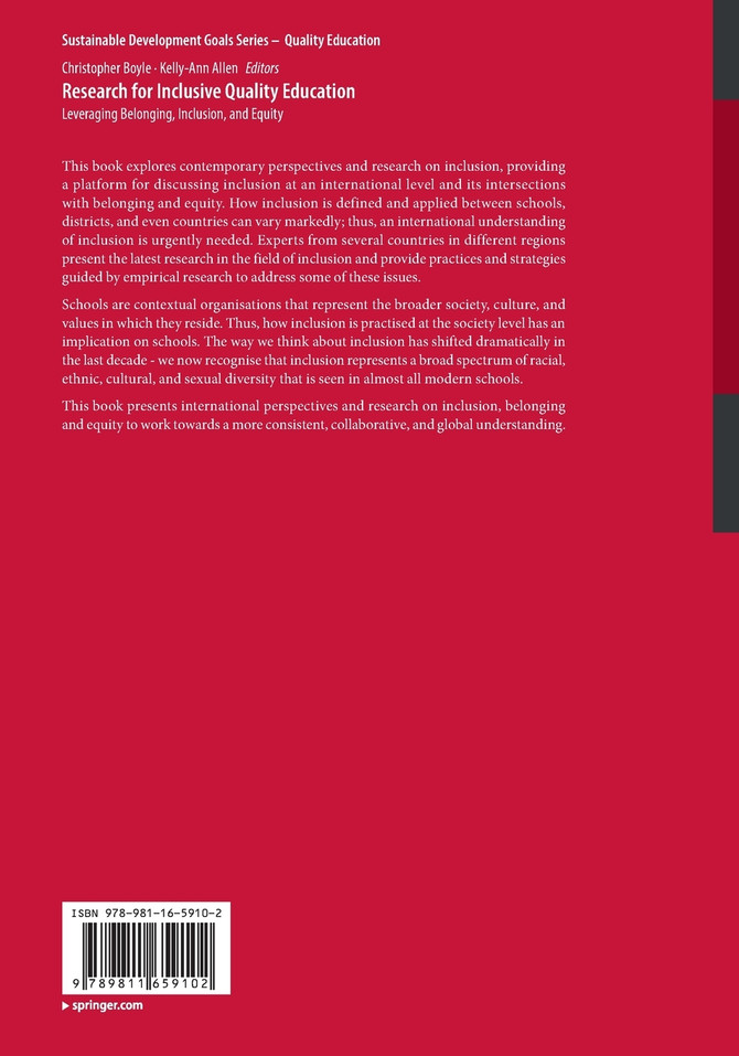 Research for Inclusive Quality Education